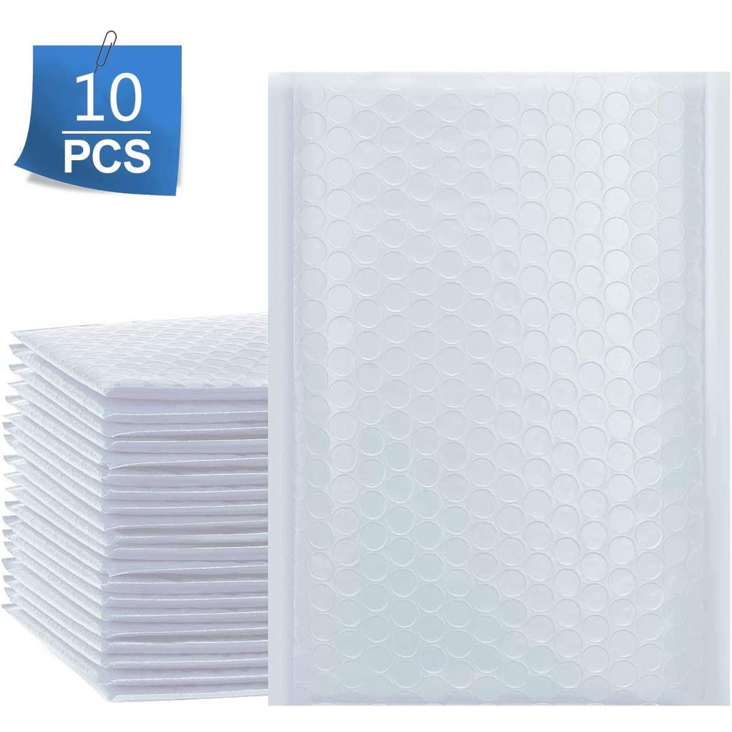 10pcs / Lot Kantong Bubble Poly Bubble Shockproof Untuk Dekorasi Natal DIY