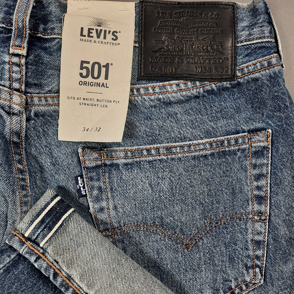Levis Made & Crafted 501 Selvedge Merida