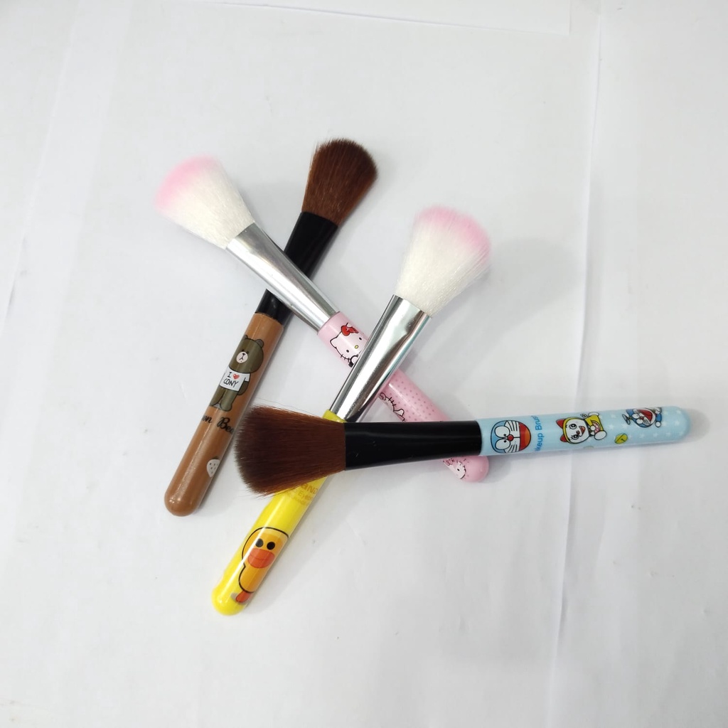 Kuas Make Up Mini Karakter Lucu Kuas Make Up Kecantikan Wanita