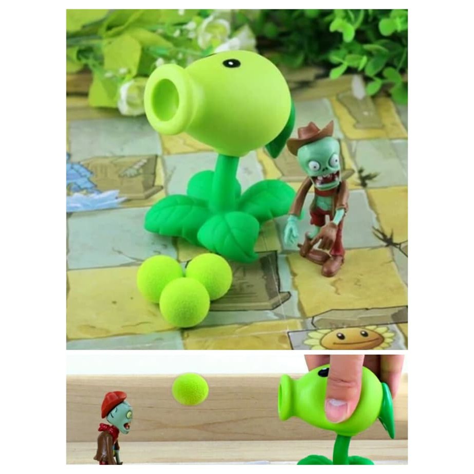 MAINAN ANAK TEMBAK ACTION FIGURE PLANTS VS ZOMBIES