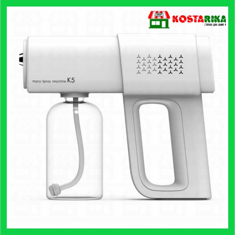 Nano Spray Gun Disinfectant K5 Atomizing Sterilizer 380 ml UV Sterilizer Gun