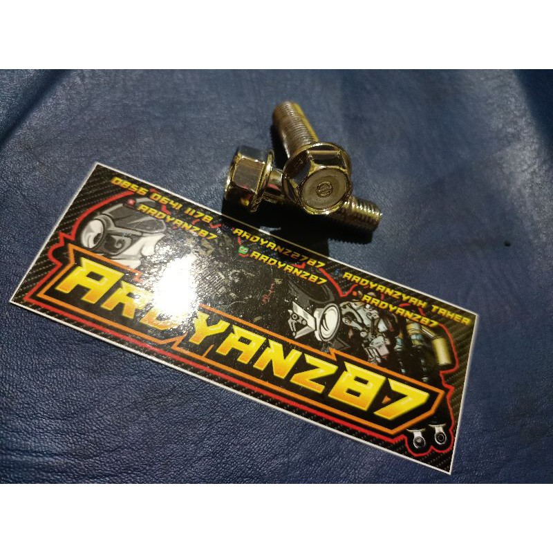 Baut skok belakang ori tirev krom