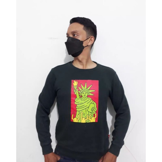 CREWNECK KEITH HARING ORIGINAL