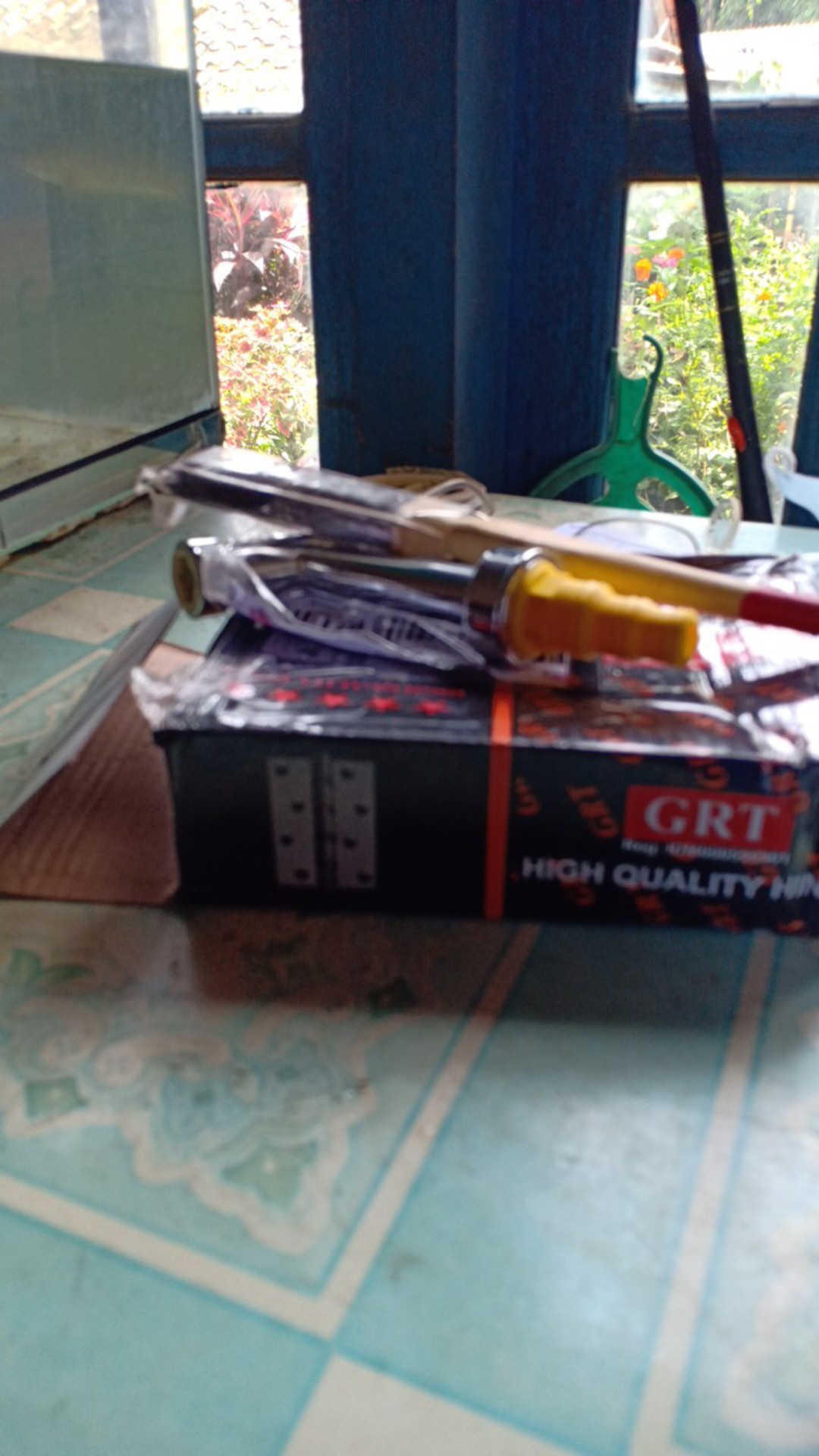 Semprotan Air Taman Hoze Nozzle Crom