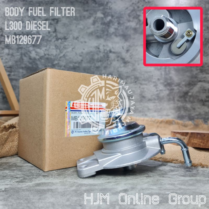 BODY FUEL FILTER - TUTUP FILTER SOLAR - POMPA SOLAR L300 L038 DIESEL