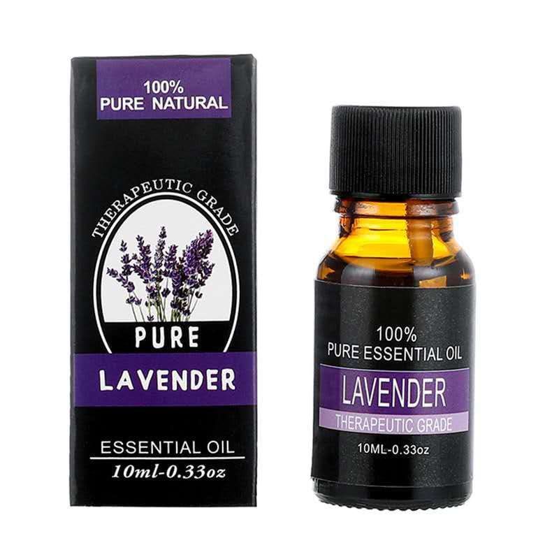 Aromatherapy Essential Oil Diffuser pengharum Ruangan Humidifier Water Base Water Slouble-RH HITAM LAVENDER