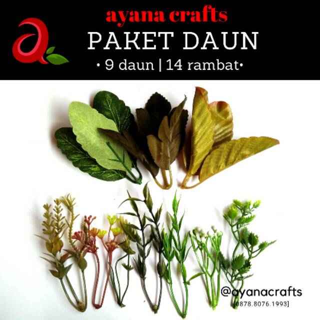 Paket Daun Artifisial