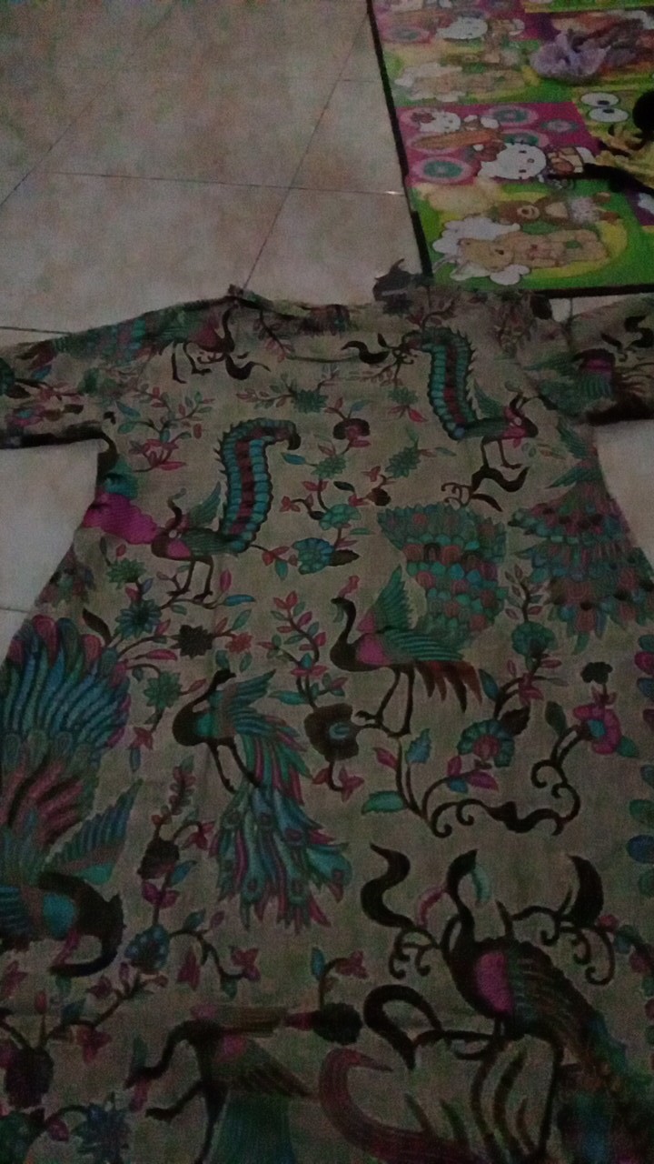 Batik Tunik Cindrawasih Atasan Baju Kerja Cassual Modis Trend Wanita