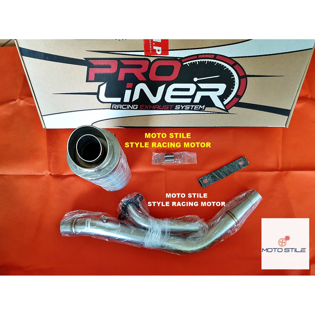 Knalpot PROLINER TR-1R Short Yamaha Aerox 155 / Yamaha Lexi 125cc