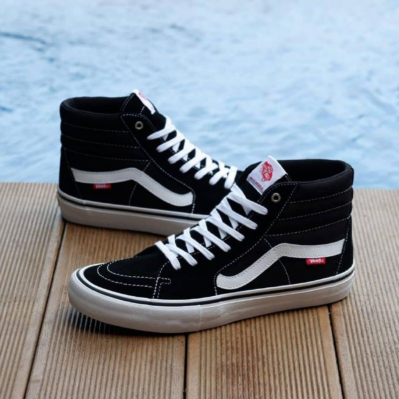 Vans Sk8 Hi Pro Black White