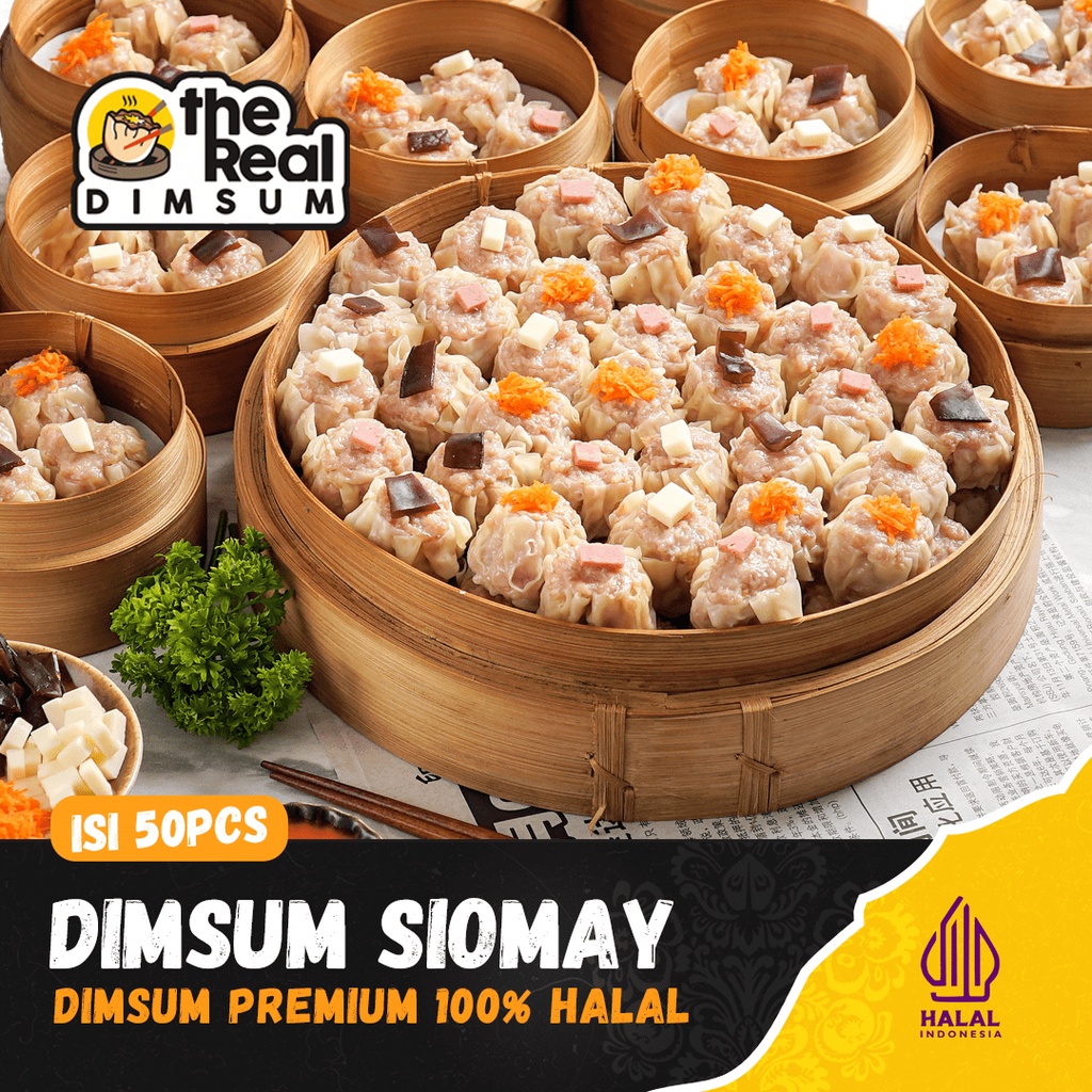 

Dimsum Siomay Halal Isi 50 Dimsum Siomai