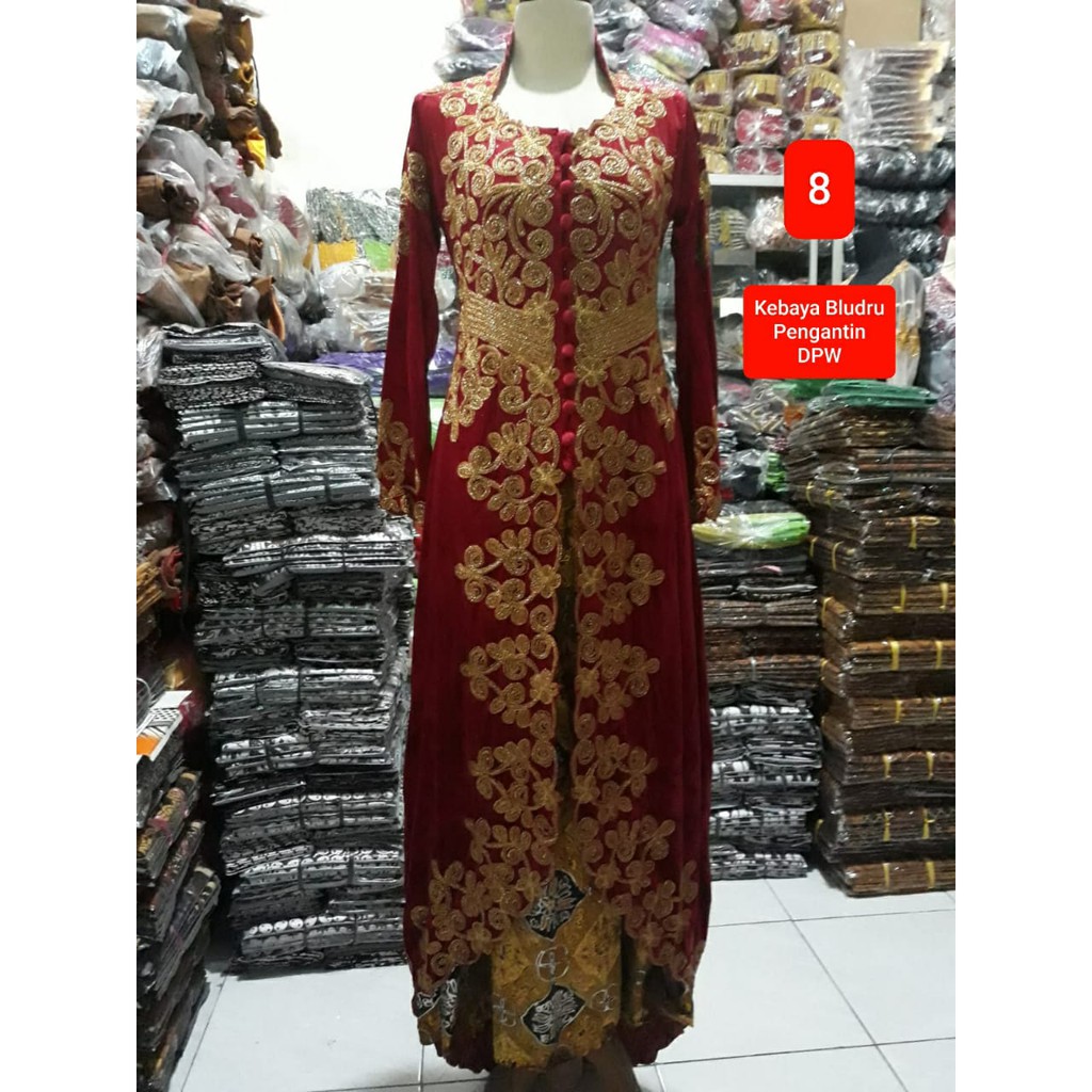 Kebaya Pengantin Bludru