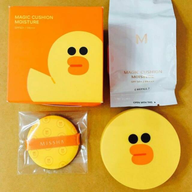 Missha M Magic Cushion Moisture Line Friend Sally