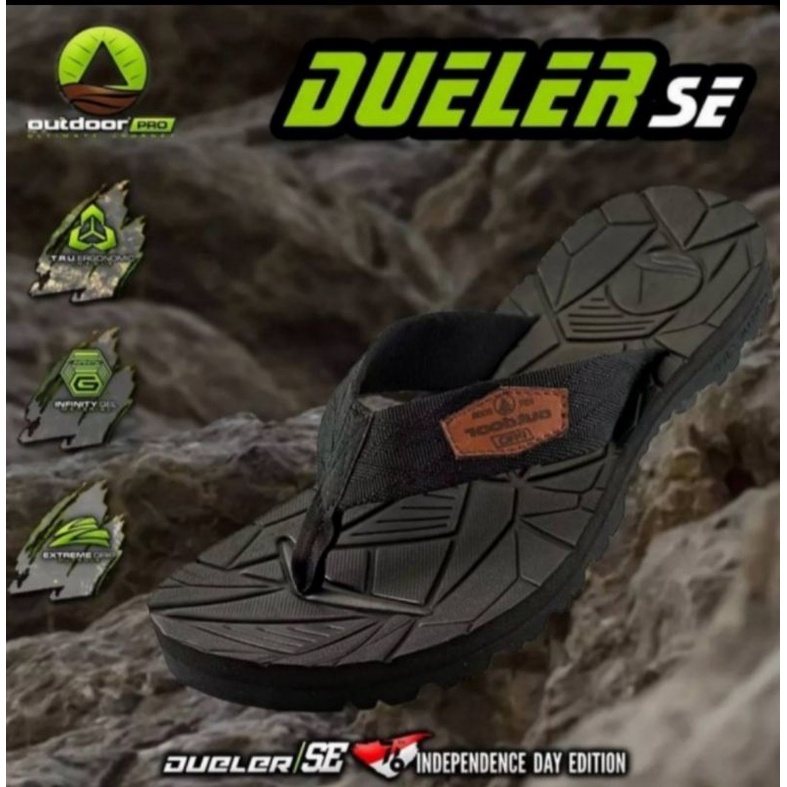 Sandal Gunung Outdoor Pro Dueler Se sendal jepit traveling original