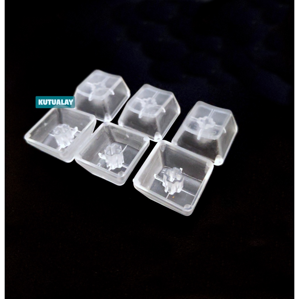 Keycaps Transparan ABS Keycap Bening Transparant