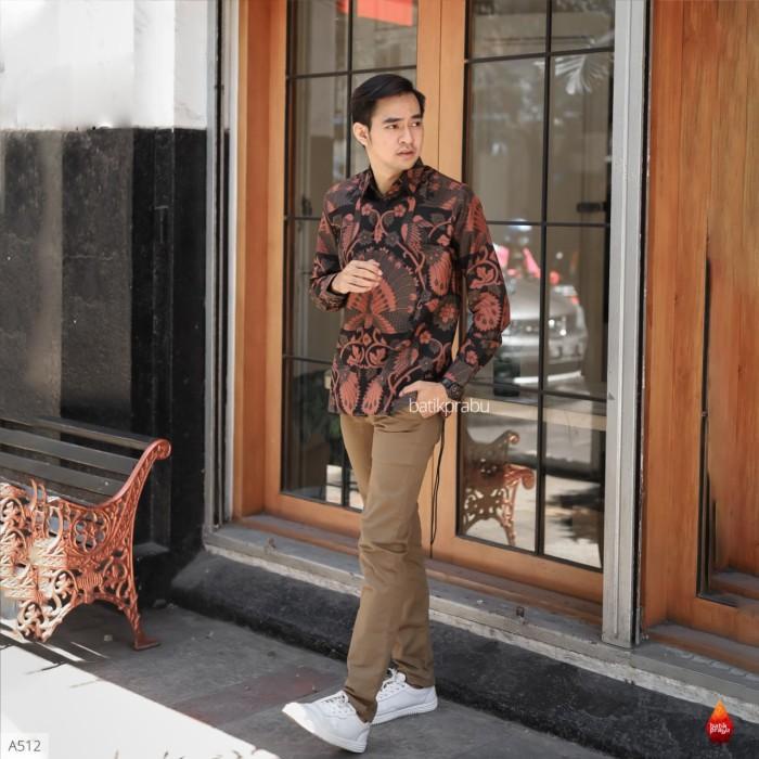 Baju Batik Dobby Reguler Fit A512