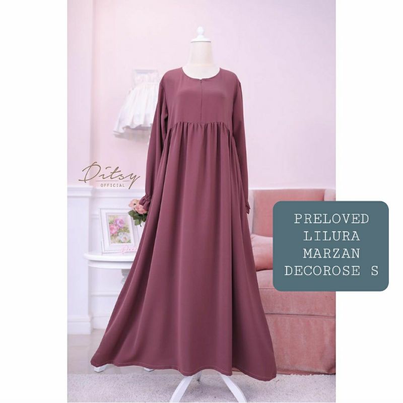 Preloved Ditsy Moslem Lilura Marzan Decorose S