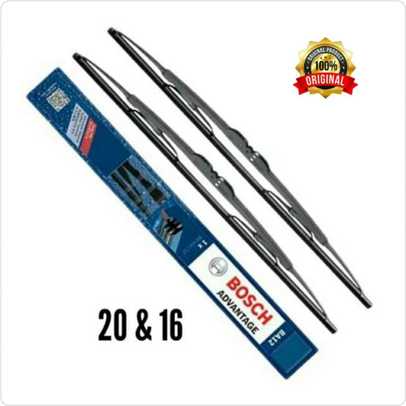 Wiper Depan Rush / Terios 20&quot;+16&quot; Merk Bosch