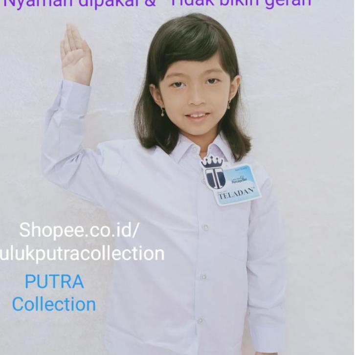 

Harga Murah.. SERAGAM Kemeja Putih Polos Lengan Panjang SD/SMP/SMA(SERAGAM SEKOLAH TELADAN)/Hem Putih Polos Lengan panjang/SERAGAM TELADAN/SERAGAM SEKOLAH/ATASAN PUTIH LENGAN PANJANG