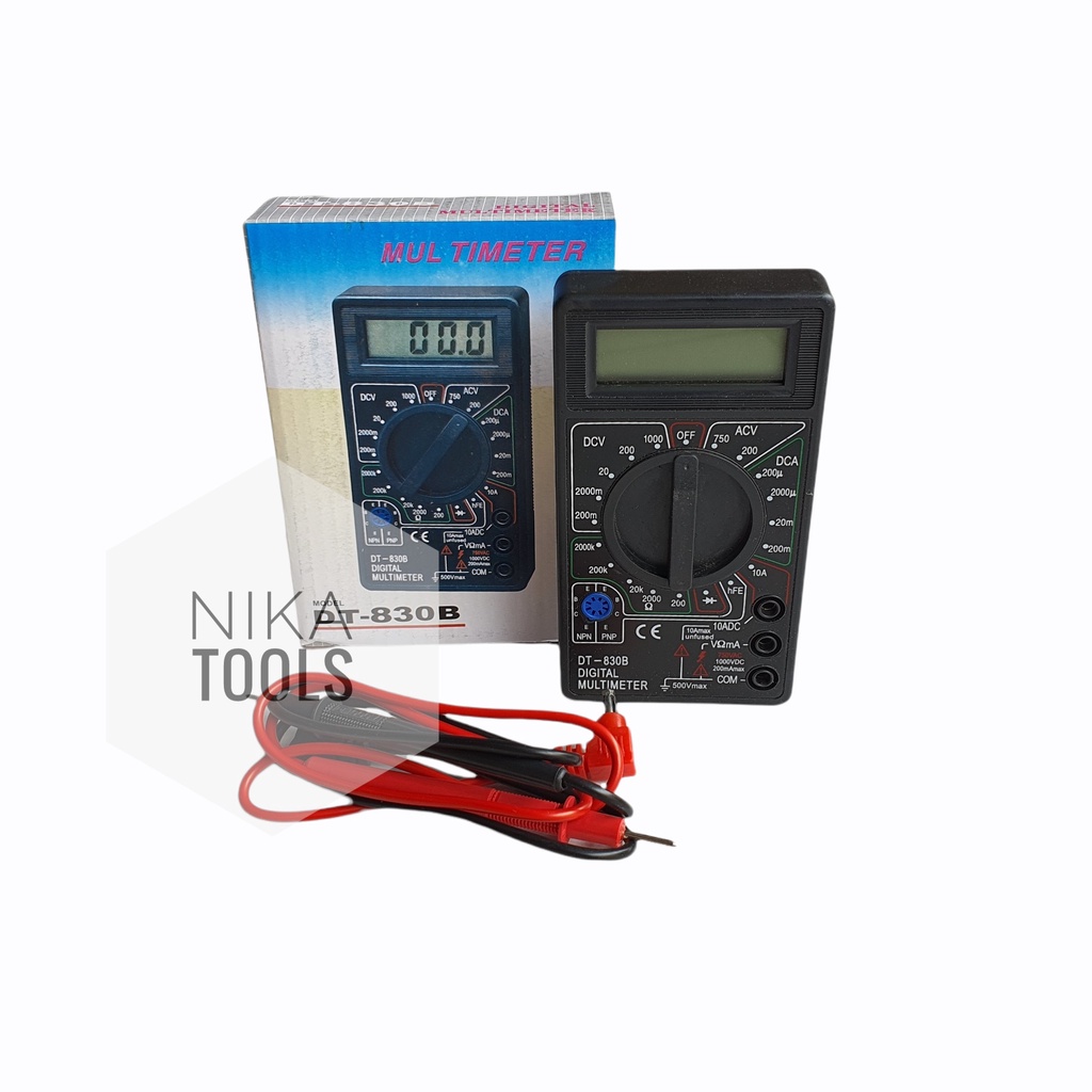 Multimeter Avometer Multitester Digital DT 830b