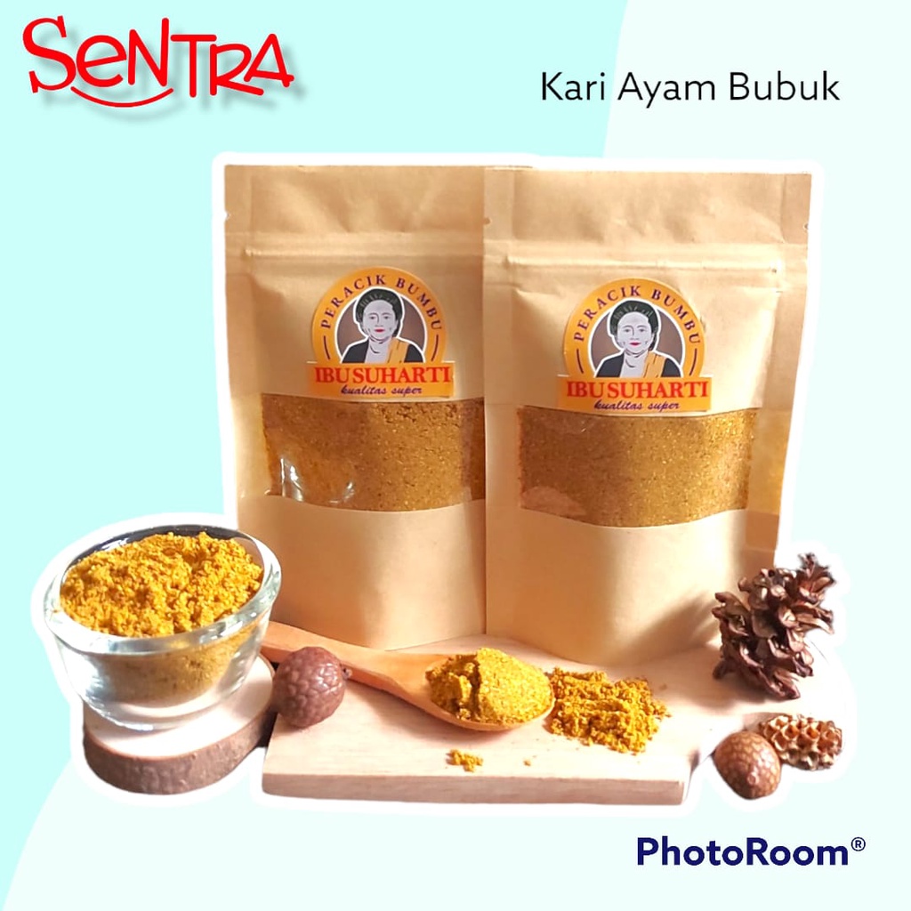 

(BUMBU DAPUR REMPAH-REMPAH) IBU SUHARTI - BUMBU KARI AYAM BUBUK / CHICKEN CURRY POWDER KUALITAS PREMIUM