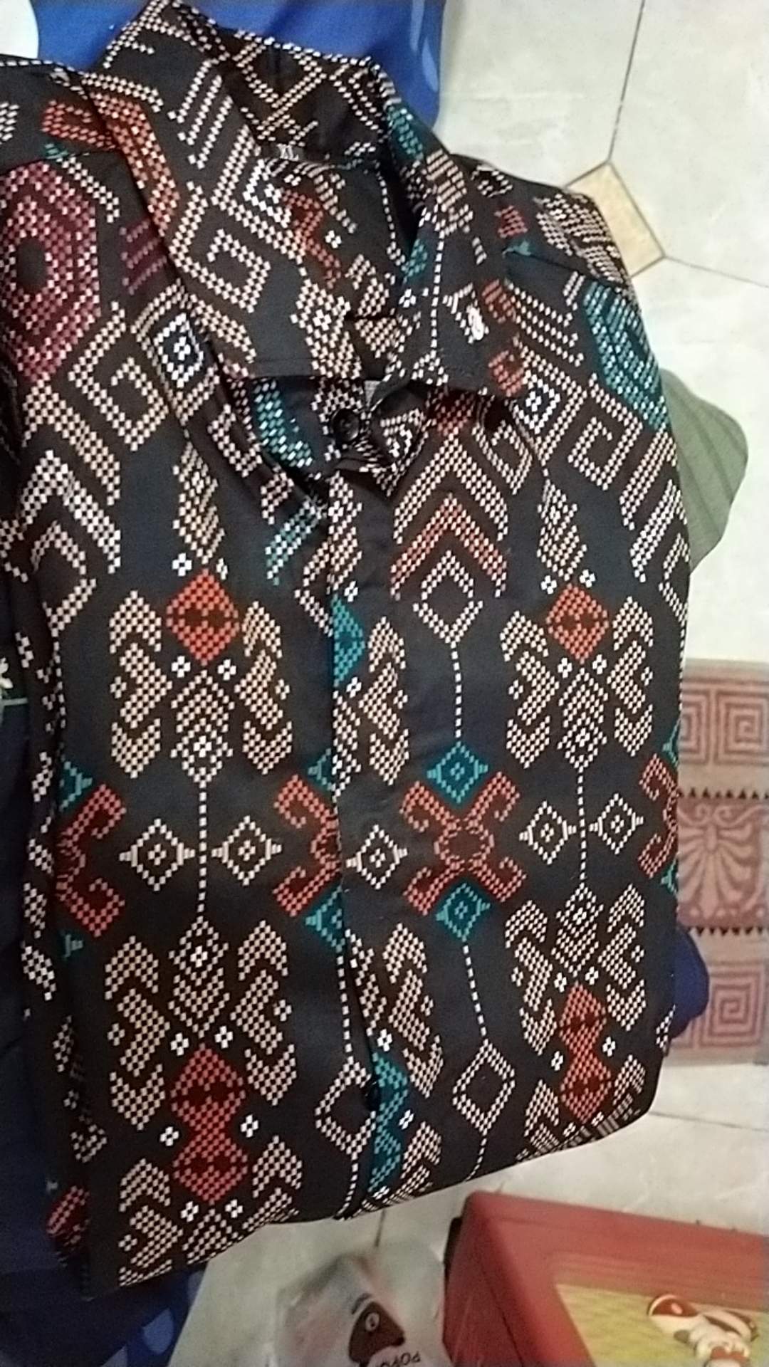 Menfashionhouse Kemeja Batik Pria Lengan Panjang Cowok Murah Berkualitas