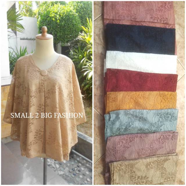 blouse bigsize / baju bigsize / baju brokat jumbo / blus brokat besar / atasan wanita jumbo