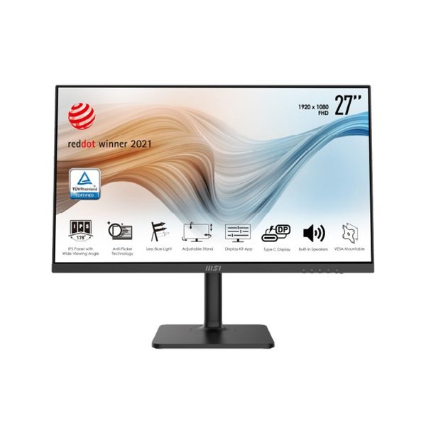 MSI MODERN - MD271QP - 27in - WQHD LED MONITOR - 1440p - 75Hz