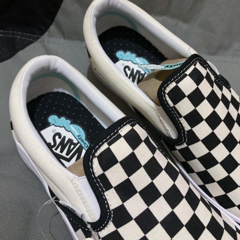 VANS SLIP ON COMFYCUSH -checkerboard (ORIGINAL)