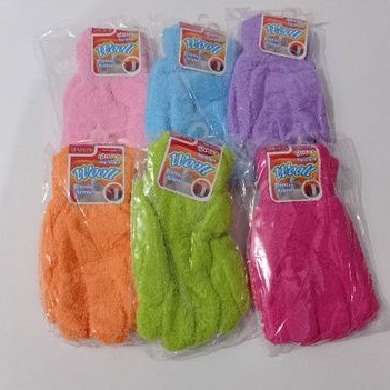 Sarung tangan wanita wool sepeda motor sport pelindung tangan hand cloves wool wol halus lembut