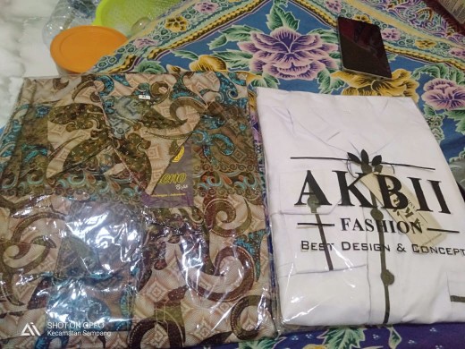 Kemeja Batik  Slim Fit Pria Lengan Panjang Original Batik Suffa