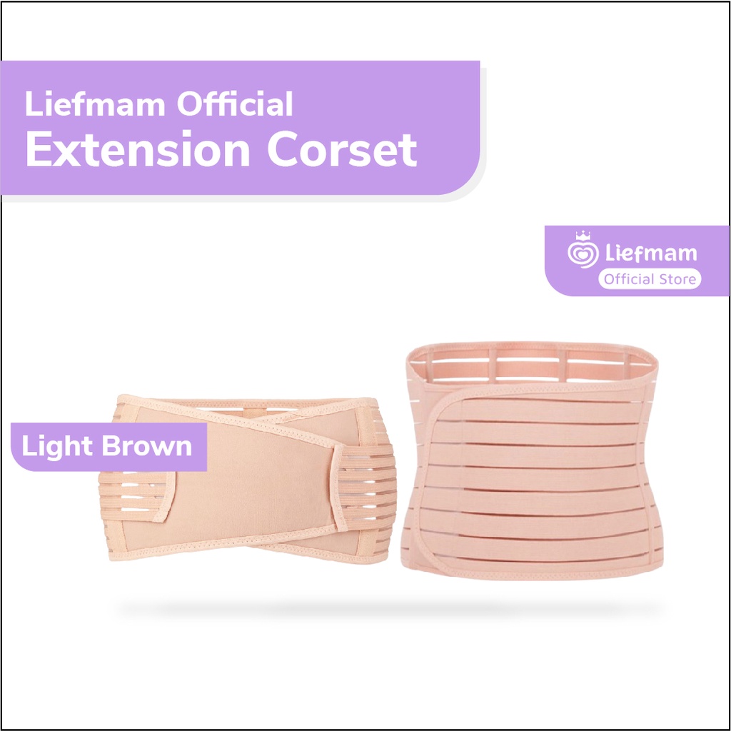 Korset Extension Liefmam (Zaraya) - Korset Perut &amp; Korset Panggul Rangkaian dari Korset 3 in 1 [READY STOCK]