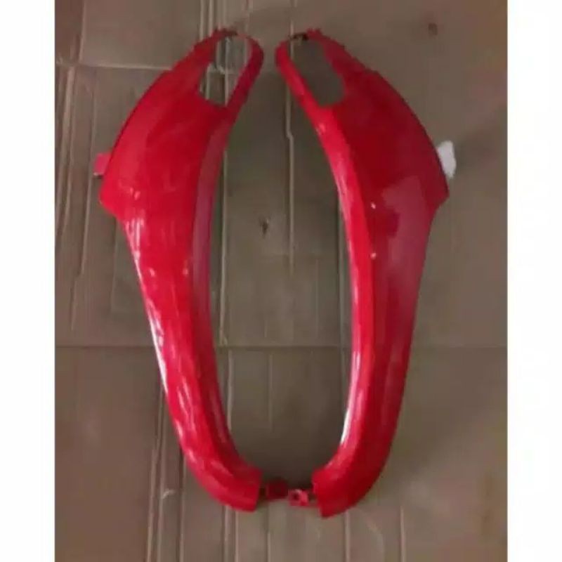 TERMURAH Cover sayap samping kanan kiri Honda Scoopy Fi 2015-2017 warna merah Sayap Scoopy Fi