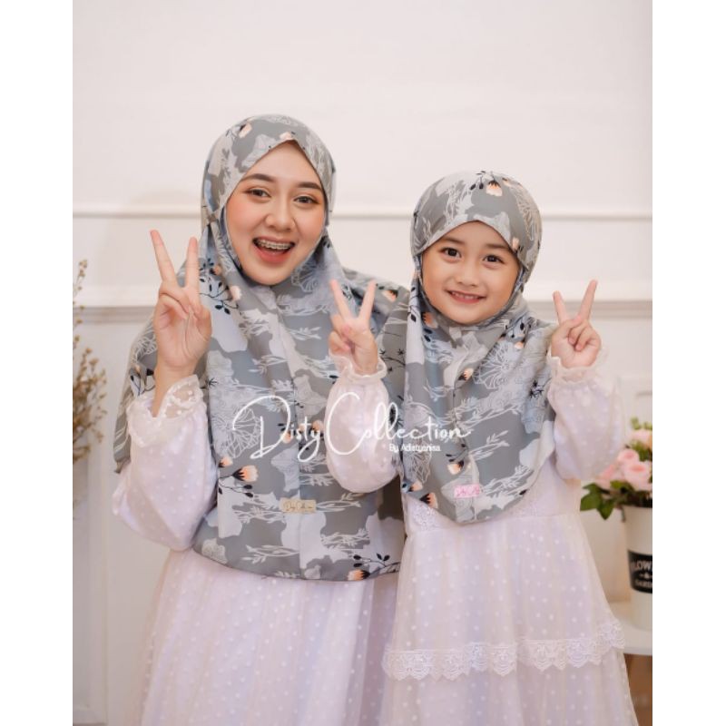 jilbab bergo motif free masker