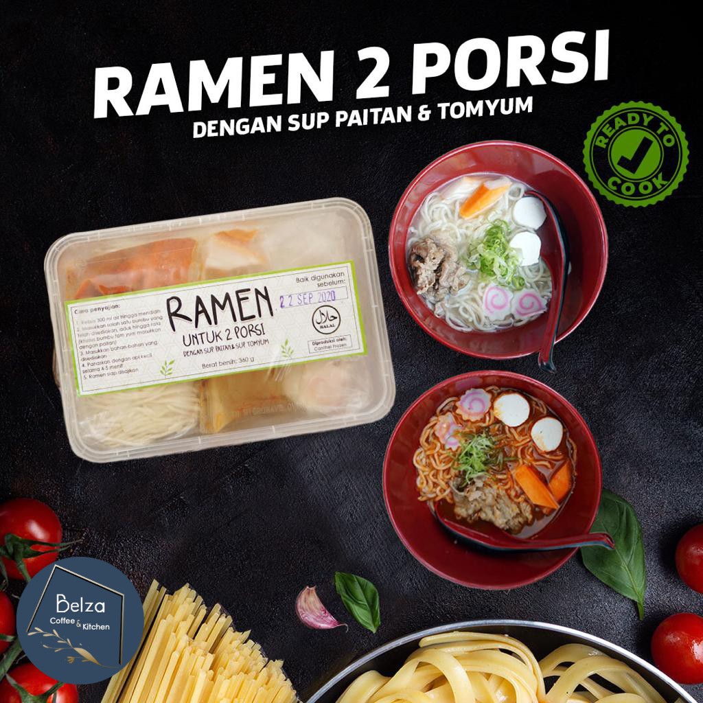 

Frozen Food Siap Saji Ramen Dua Porsi