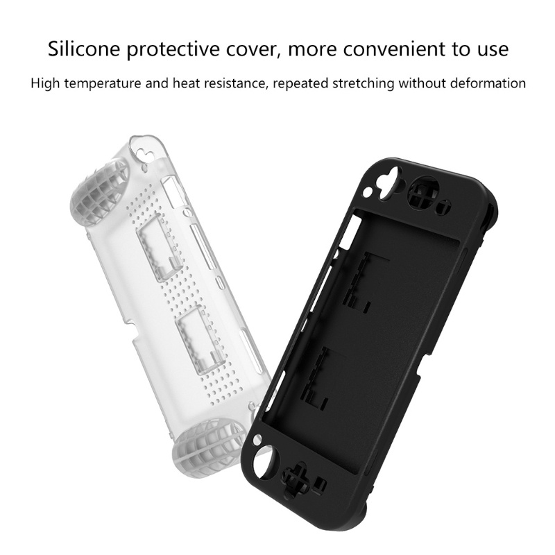 Case Cover Grip Bahan Silikon Dengan Switch Oled Controllers