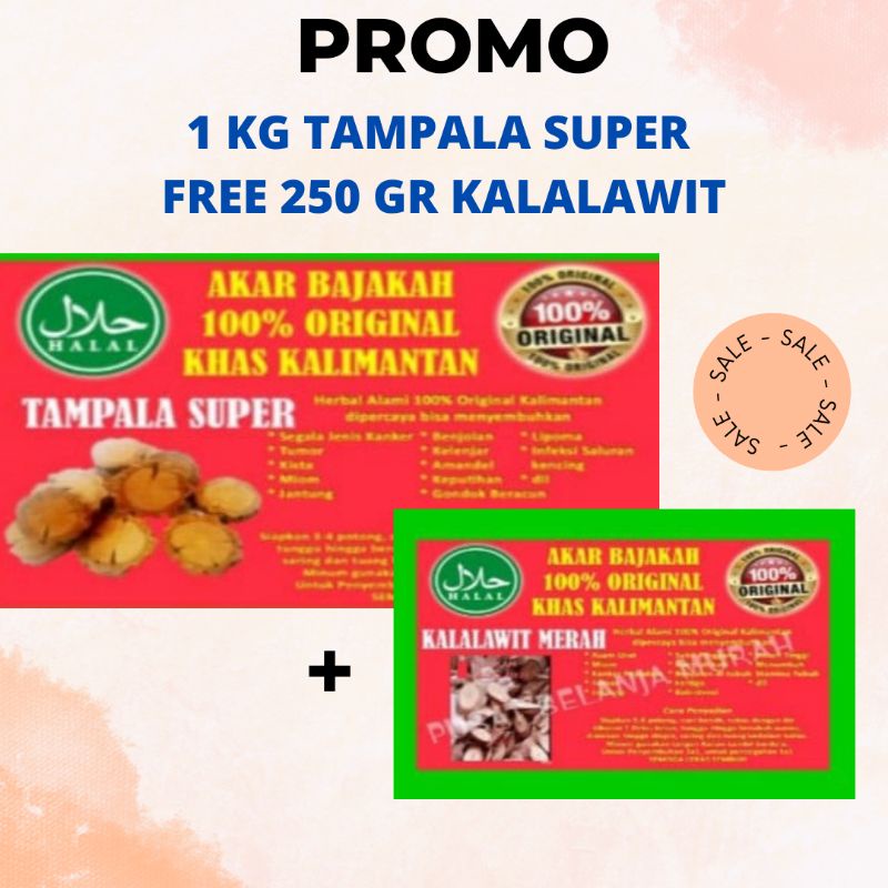 

[KANKER,BENJOLAN,TUMOR DLL] Kayu Bajakah Tampala Super 1 KG (ORIGINAL) Akar Bajakah Asli Kalimantan