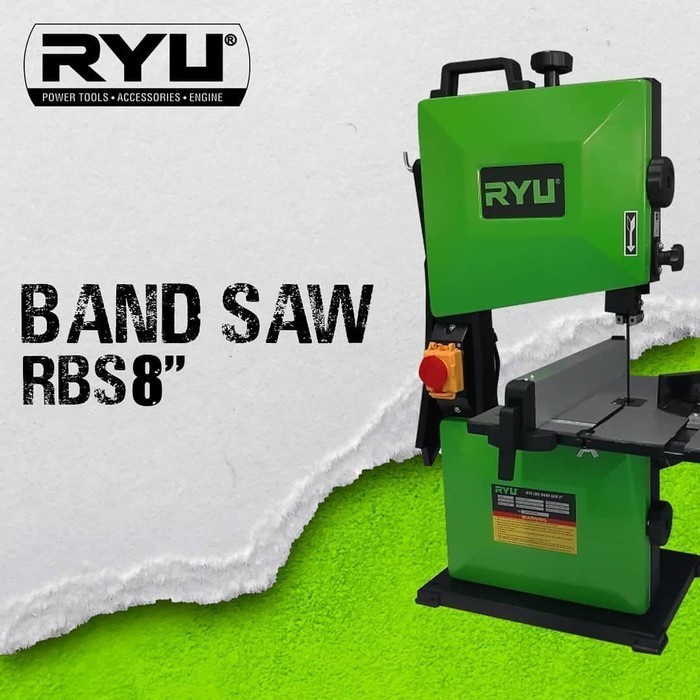 RYU RBS 8 Mesin Band Saw 8 Inch - Gergaji Kayu Bandsaw Ukir Besar Triplek