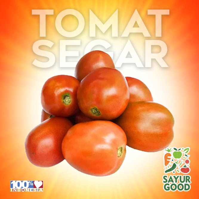 

Tomat Merah Segar / Tomat Merah Fresh 250 gram (Buah / Sayur Segar)