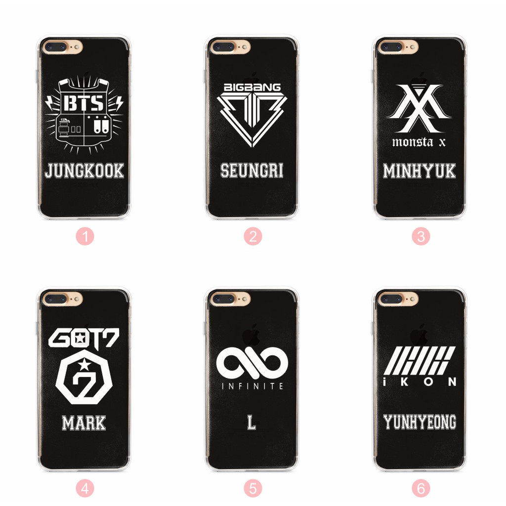 [COD]CUSTOM CASE LOGO KPOP CUSTOM NAMA IPHONE VIVO REALME XIAOMI SAMSUNG OPPO A74