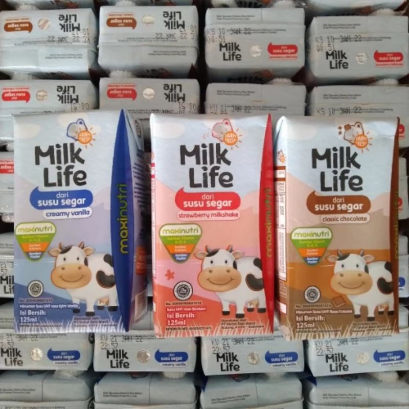 

Milk Life 115ml / Susu UHT