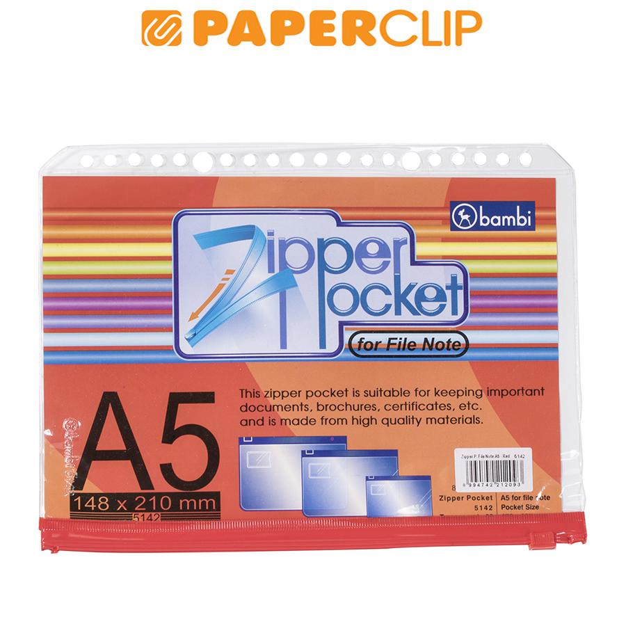 

ZIPPER FILE NOTE A5 BAMBI 5142