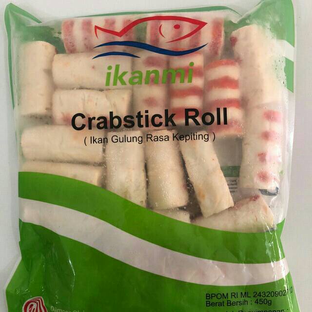 

IKANMI Crabstick Roll (Ikan Gulung Rasa Kepiting) 450gr