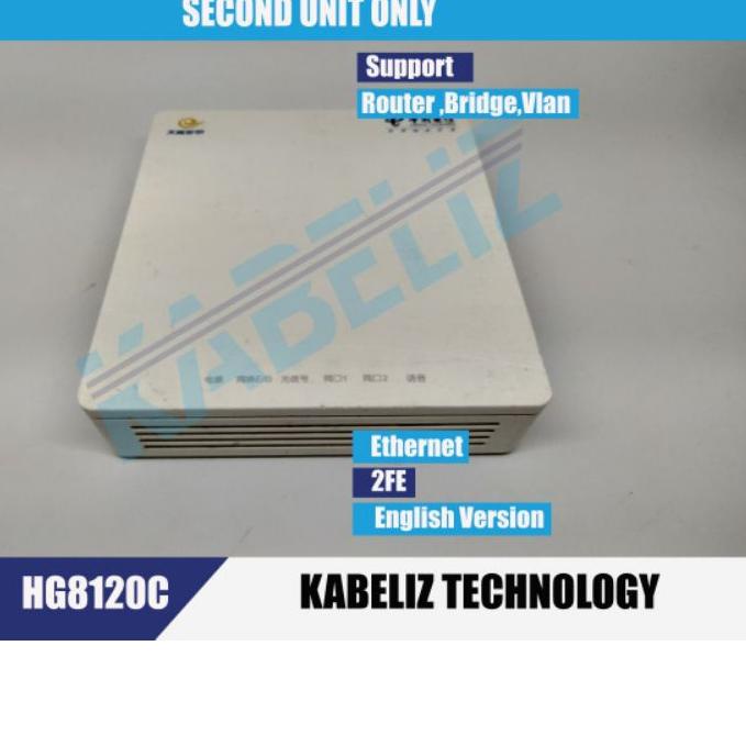 DISKON  12.12 ONU EPON HUAWEI HG8120C ONT NON WIFI SUPPORT ALL OLT EPON [KODE 3]