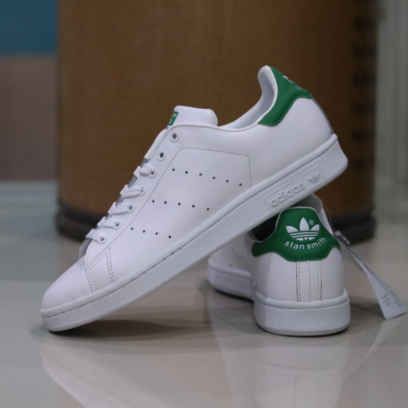 Jual ADIDAS STANSMITH WHITE ORIGINAL IN sneakers | Shopee