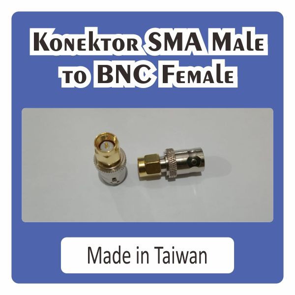 Konektor SMA Male To BNC Female, Male To BNC Konektor HT