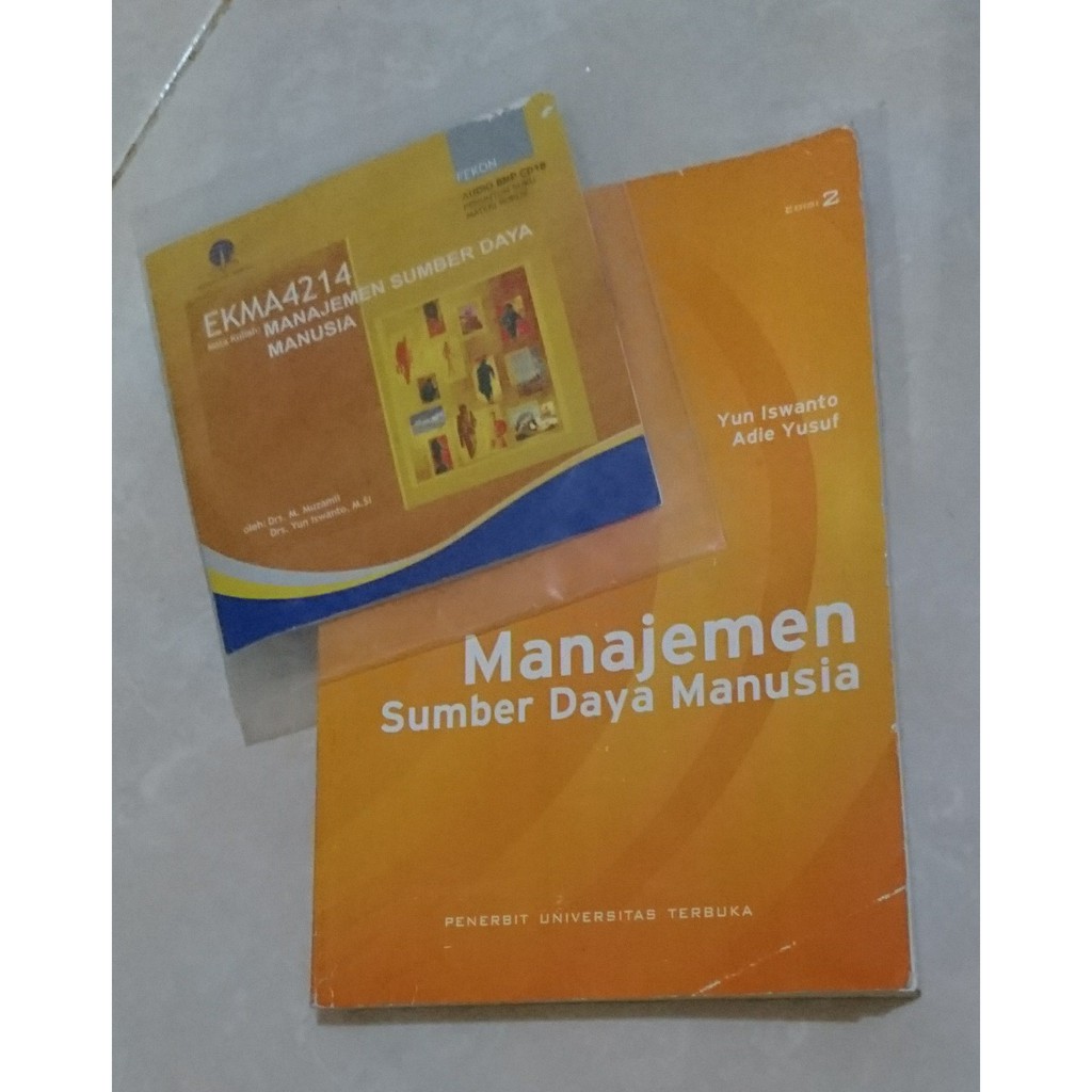 Buku Materi Pokok Modul Universitas Terbuka UT - Manajemen SDM Sumber Daya Manusia EKMA4214