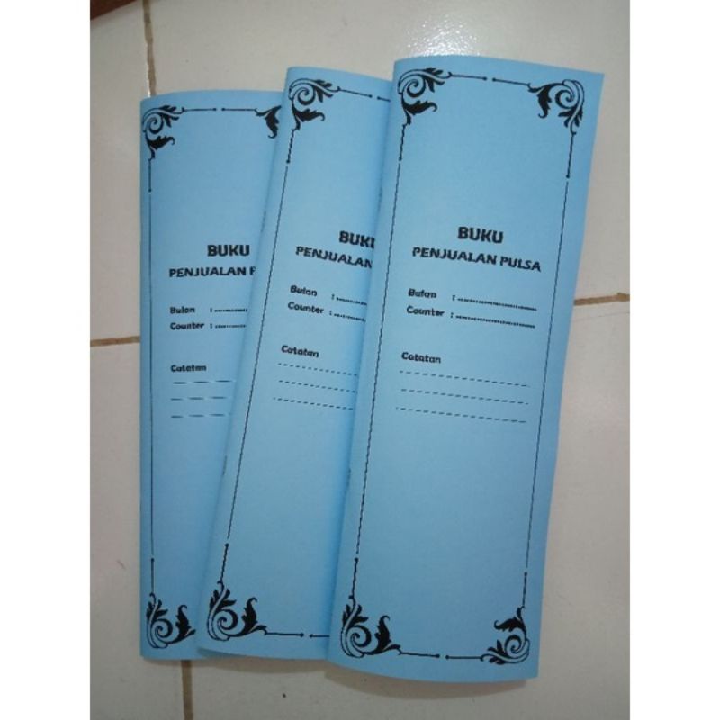 

Buku Transaksi Penjualan Pulsa / Data / token