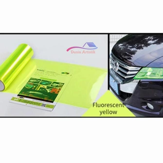 Jual Stiker Hybrid // Kaca Film Headlamp // Stiker Lampu Mobil , Motor Diskon