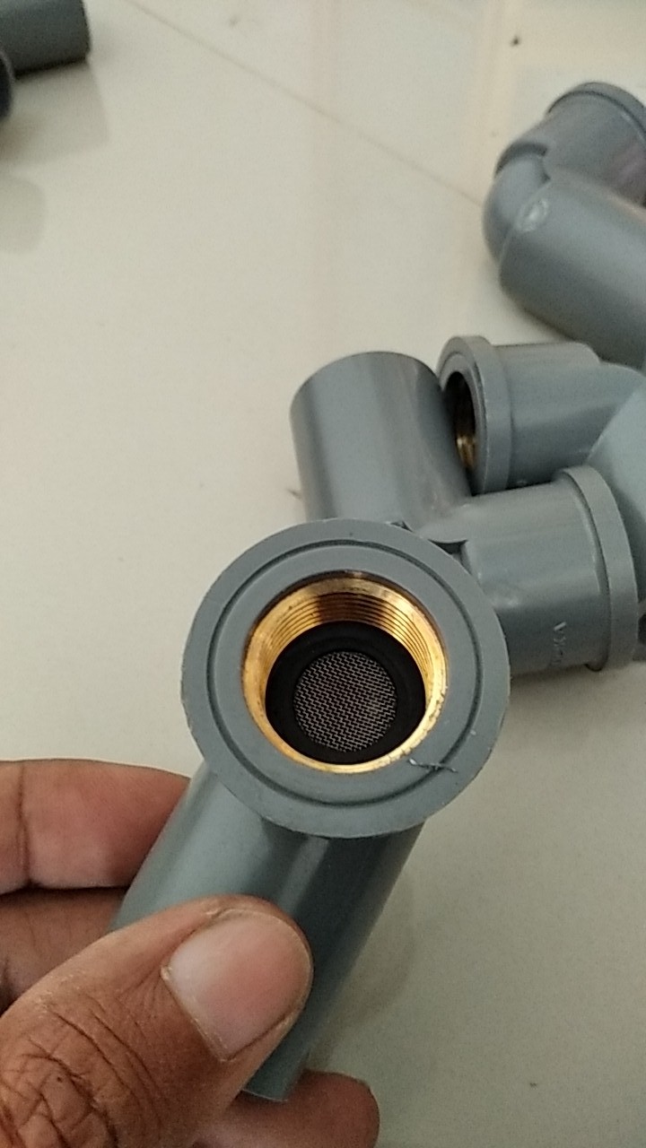 Rucika Knee Drat Dalam Kdd Pvc 1/2 Aw / Faucet Elbow Metal Kuningan